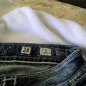 Miss me 28 cropped jeans
